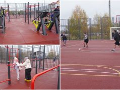 Спортивная инфраструктура в Кохме пополнилась новой «умной» спортплощадкой в микрорайоне Просторный