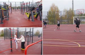 Спортивная инфраструктура в Кохме пополнилась новой «умной» спортплощадкой в микрорайоне Просторный
